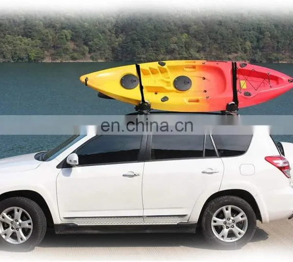 UICE Universal Folding Aluminum Alloys Soft Roof Rack Kayak Suv Kayak Roof Rack Pads photo-5