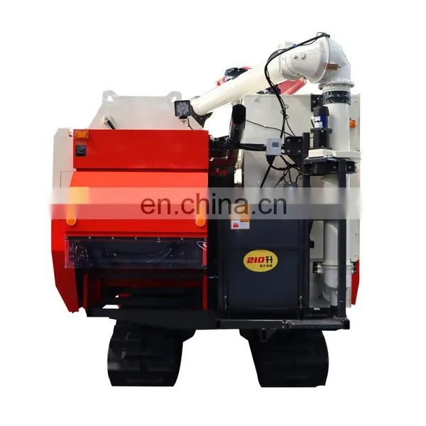 With Three-layer Vibrating Screen 100HP Paddy Reaper Harvester Machine for Sale photo-3
