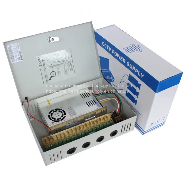 Multiple Outputs 18CH 12V25A 300W Access Control CCTV Camera Central Power Supply Unit Ce IEC photo-2