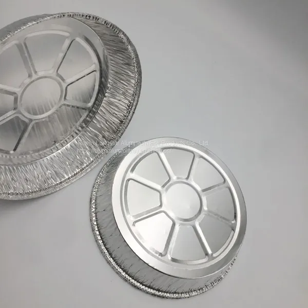 9 Inches Round Disposable Foil Roasting Dishes photo-3