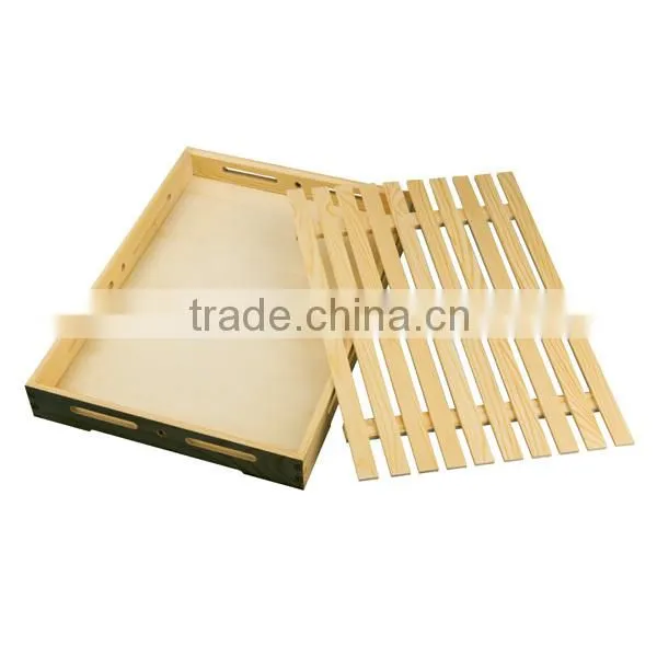 China Supply Hot Sale Serving Wood Fruit Tray photo-4