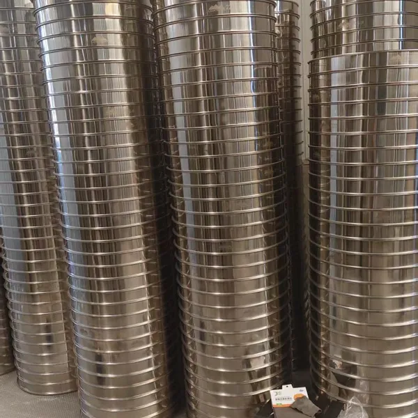 200mm Laboratory Woven Wire Sieves SS304 400 Mesh Test Sieves Custom Height for Wet Sieving photo-4