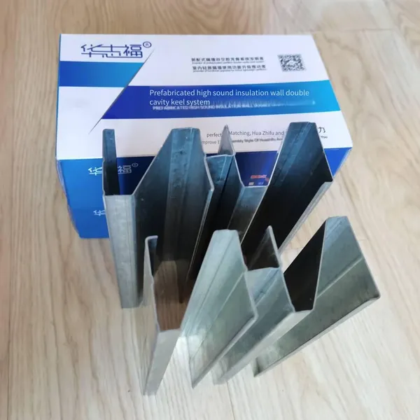 Prefabricated High-sound-insulation 112 Keel for Hospital Partition Walls, High-sound-insulation Double-cavity Shock-absorbing Silent Wall photo-2
