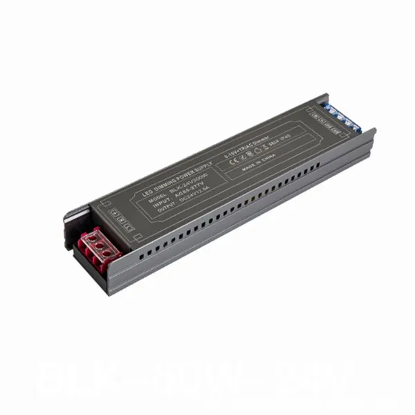 85V-277V 60W 100W 200W 300W SCR 24V DimmingLED Driver Power Supply