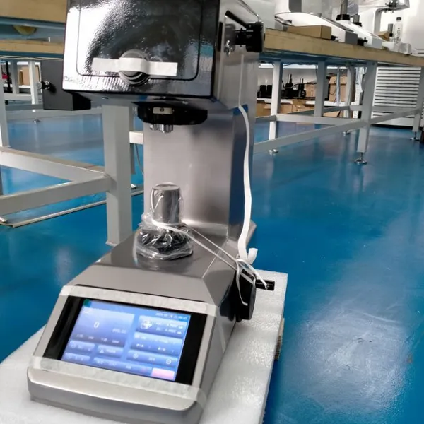 HVS-1000ZT 1kgf Touch Screen Automatic Turrent Micro Vicker Hardness Tester photo-4