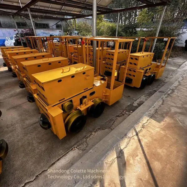 Mining Electric Locomotive 2-ton Small Battery-powered Track Traction Locomotive