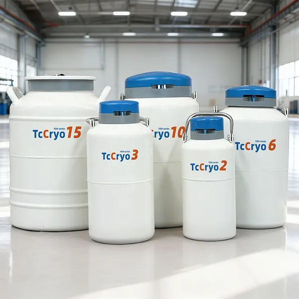 Romania YDH-25 Large Liquid Nitrogen Tank TcCryo Liquid Nitrogen Dewar for Cell Storage and Transport photo-5