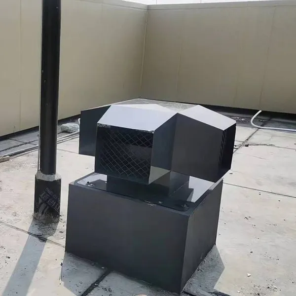 Roof Exhaust D-KT-300 Four-hole Cowl for Rain and Dust Protection