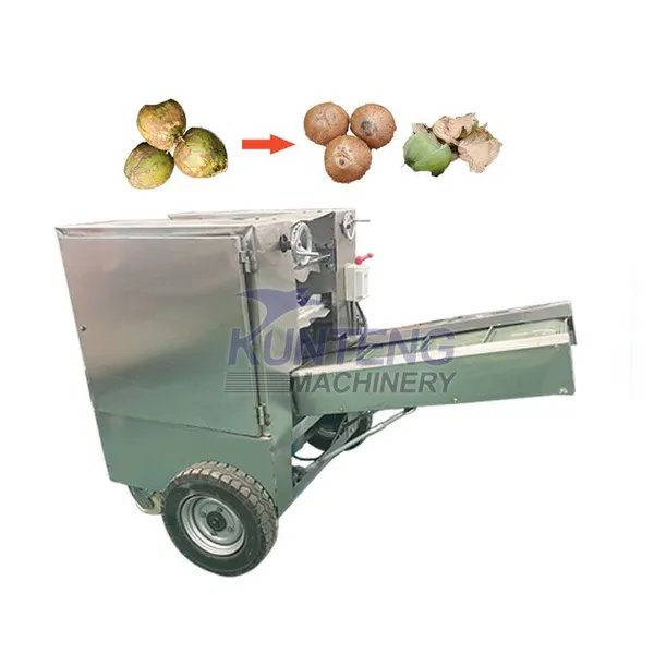 Machine manuelle pour dévêtir les noix de coco - Machine pour éplucher les coques de noix de coco vertes agricoles EPC