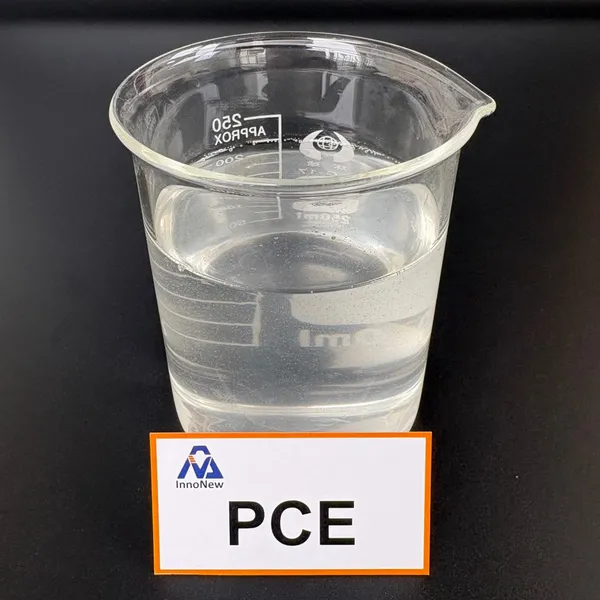Polycarboxylate Superplasticizer PCE Liquid 50% | InnoNew Material High Range Liquid PCE Water Reducer for Ready Mix & Precast Concrete
