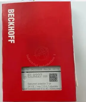 Beckhoff EL9227-5500 EtherCAT Overcurrent Protection Terminal 24V DC 10A photo-3