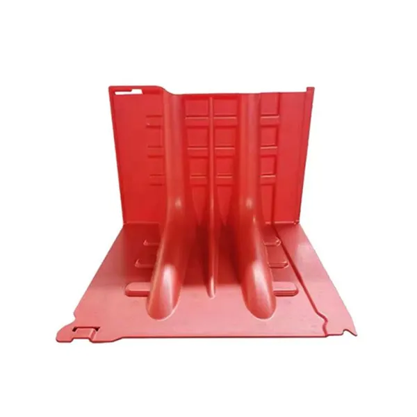 WZ66 ABS Flood Barrier L Shape Anti-Flood Water Stop Board for Garage Fire Emergency Flood Control 66cm Height