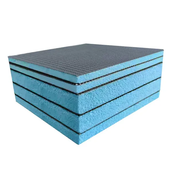 Blue XPS Foam Core Tile Backer Board Cement Surface Waterproof Panel for Bathroom Shower Wall Remodeling Construction photo-2