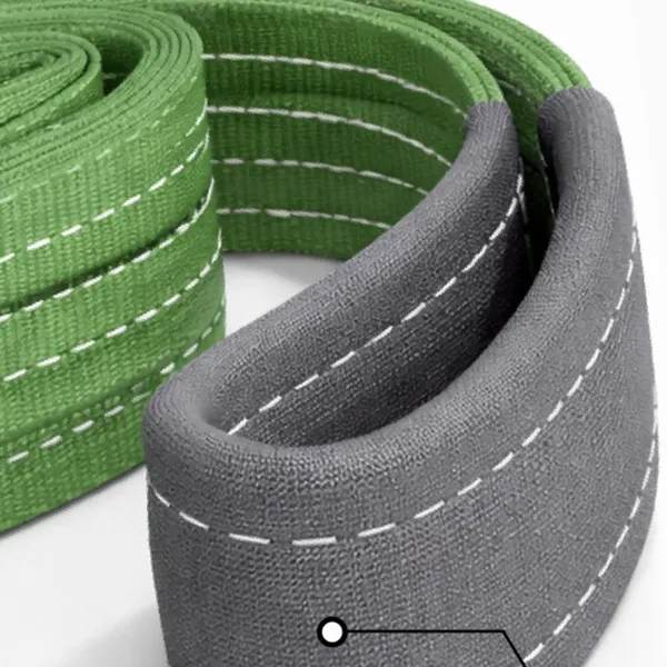 5:1 Safety Factor Polyester Round Sling 2m Length 2000kg Capacity for Heavy Lifting