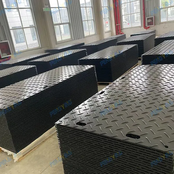 HDPE Ground Protection Mat Reusable Temporary Road Mat