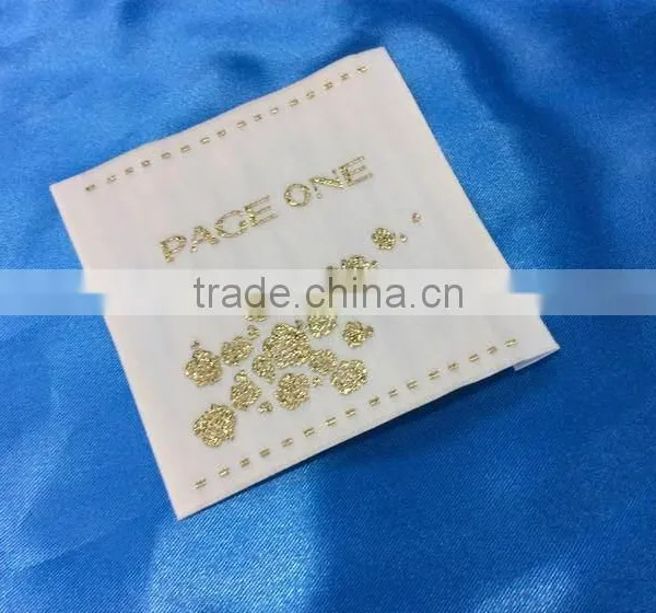 China Manufacture Trade Assurance Woven Label for Men's Clothing photo-3
