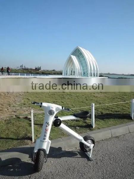 ET. China New Product 20KG Mini Folding E Bike, 2016 New Pocket Bike 48V500W Motor LED Lights Electric Bicycle Motor photo-2