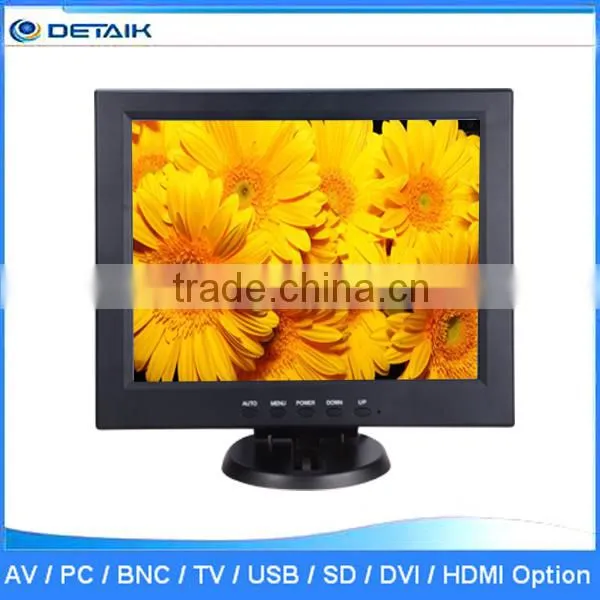 DTK-1208 Factory Supply VGA Input 800*600 Resolution 12.1 Inch PC Monitor