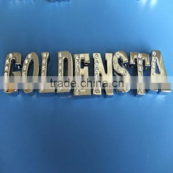 Wholesale 6 Rhinestones Diamond DIY 18mm Slide Letter Charms photo-5
