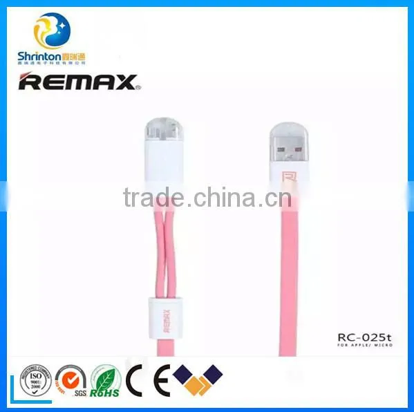 2016 Newest Remax 2 in 1 Usb Cable for Iphone 5/6/6 Plus and Micro photo-5