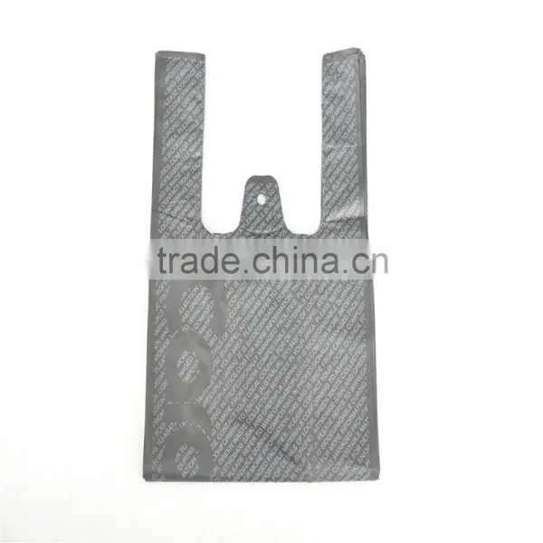 Compostable T-shirt Plastic Handbag With Printing Lables photo-3