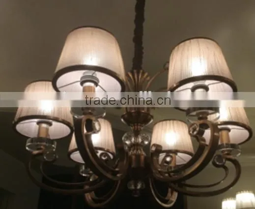 High Quality for Zhongshan American Crystal Chandelier Pendant Lamp Model RT 66118-10 photo-3