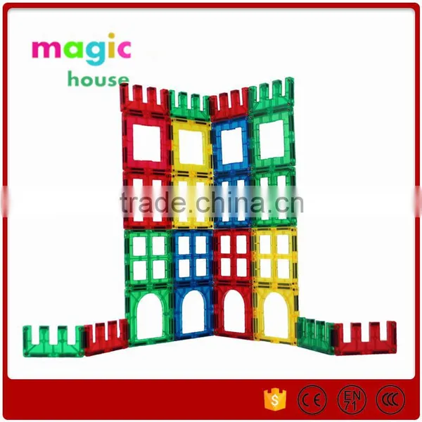 2016 New Toys Magnetic Building Set Plate For Magna Tiles Magnetic Connect Set