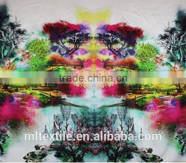 Hot Sale Newly Stretch Satin Silk Fabric With Spandex photo-3
