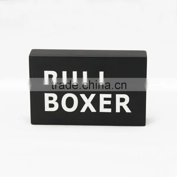 Black Logo Sign Block photo-2