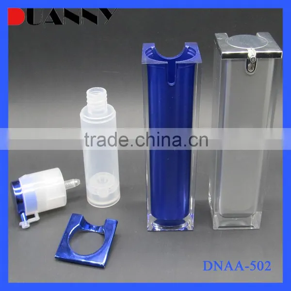 New Style Square Acrylic Cosmetic Pckaging Airless Bottle And Cream Jar With Plastic Spray,Cosmetic Airless Spray Bottles photo-6