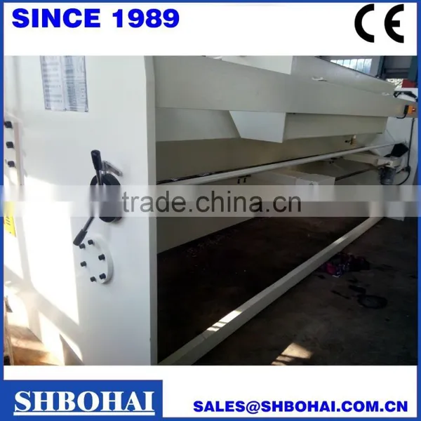 QC12Y 12K SERIES BOHAI BRAND HYDRAULIC SHEAING MAHCINE PRICE, HYDRAULIC SWING BEAM SHEARING MACHINE photo-3