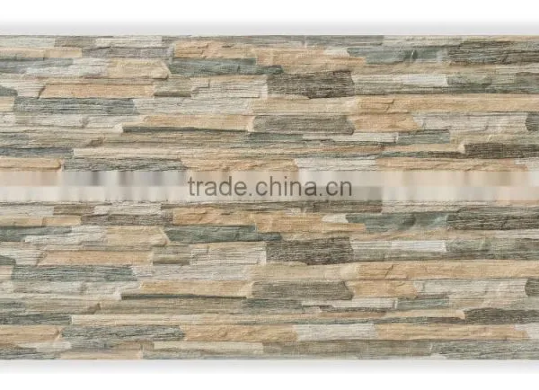 Rustic Culture Digital Design 3D Inkjet Exterior Wall Tile 300x600 photo-4
