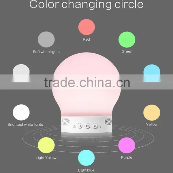 Portable Bluetooth Music Led Speaker Led Bluetooth Speaker Colorful Light photo-5
