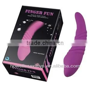 Luxury Silicone Finger Vibrator and Rechargeable Lady Finger Vibrator photo-3