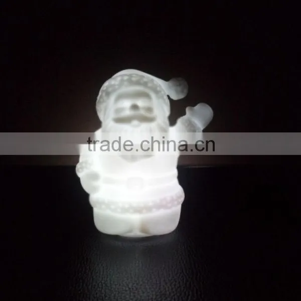 2016 Hot Gift Items Pvc Cute Santa Clause Children Night Light photo-3
