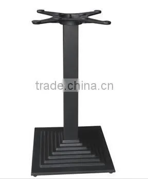 iron frame table base, black steel table bases MX-0956