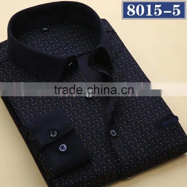 New Fancy Simple Design Formal Dress Men's Stripe Shirts photo-6