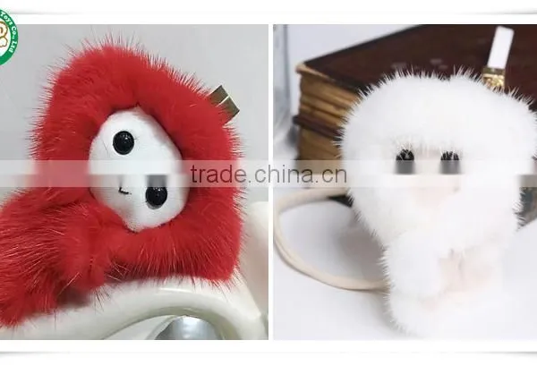 China Manufacturer Plush Fox Keychain 4inch photo-2
