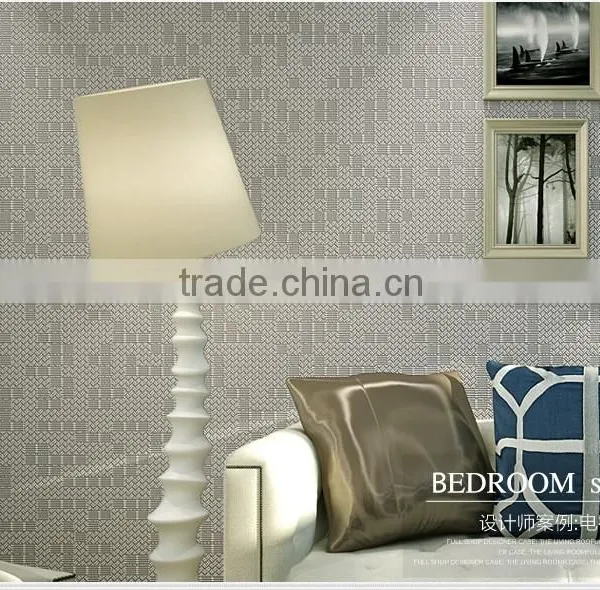Wallpaper for Home Decoration Textile Wallpaper Woven photo-3