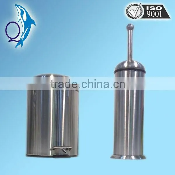 Purple Stainless Steel Free Standing Toilet Brush Holder Top Sale photo-6