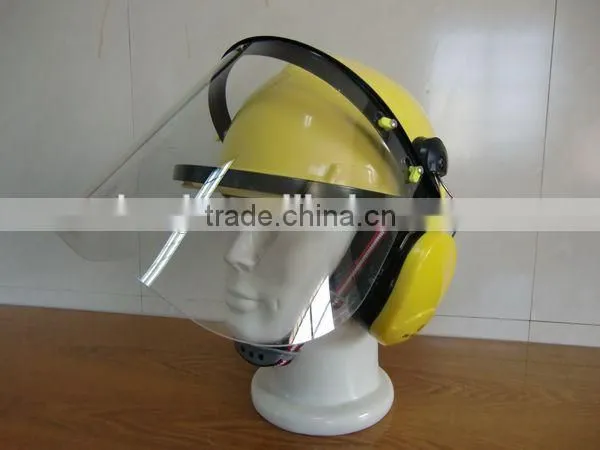 2016 Hot Selling Protective Face Shield CE Standard PC/PVC Face Shield With Helmet Transprent Face Shield Manufacturer in China photo-4