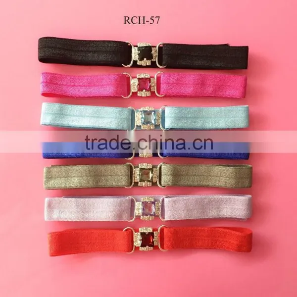2015 Hot Selling Factory Price Pearl and Rhinestone Connector Decoration Headwear (RCH-57) photo-4