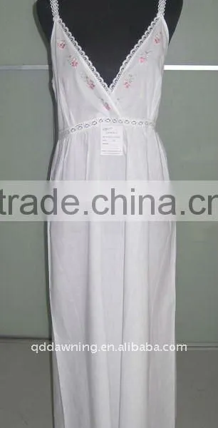 Embroidered White Cotton Kimono photo-2