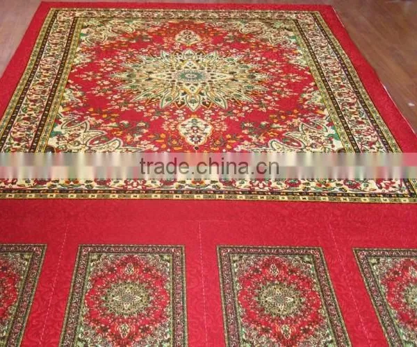 Emboss Polyester Velvet Bedsheet With Pillow Cover