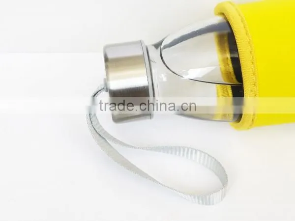 OEM Private Lable BPA Free 500ml Glass Juice Drinking Bottle photo-5