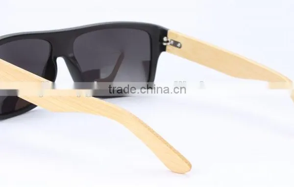JMP622 2016 Popular Hot Sale Name Branded Cheap Mirrored Black Frame Plastic Bamboo Sunglasses photo-5
