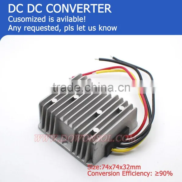 8-40V to 13.8V 5A 70W Step Down and Bost dc dc Converter