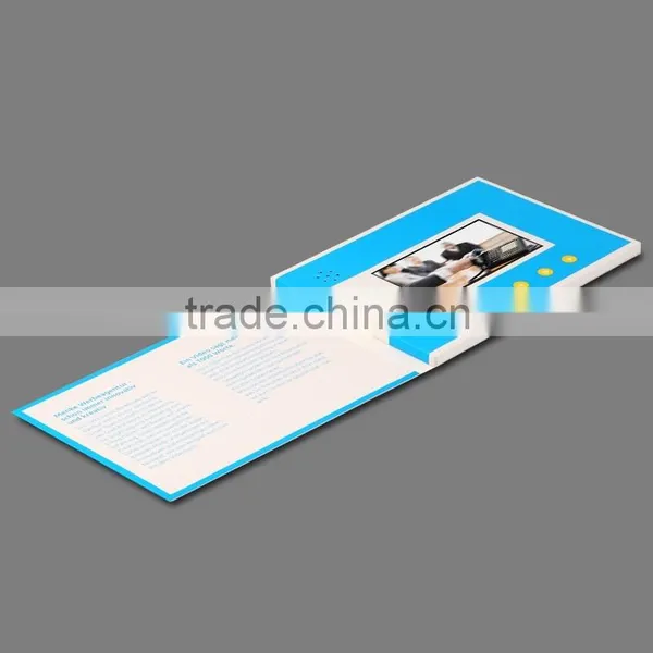2016 Hot Sale Factory Supply Video Brochure Card With Lcd photo-3