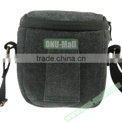 Top Quality Digital Camera Canvas Bag Portable Bag China Price, Size: 13.5cm x 9cm x 14cm photo-3