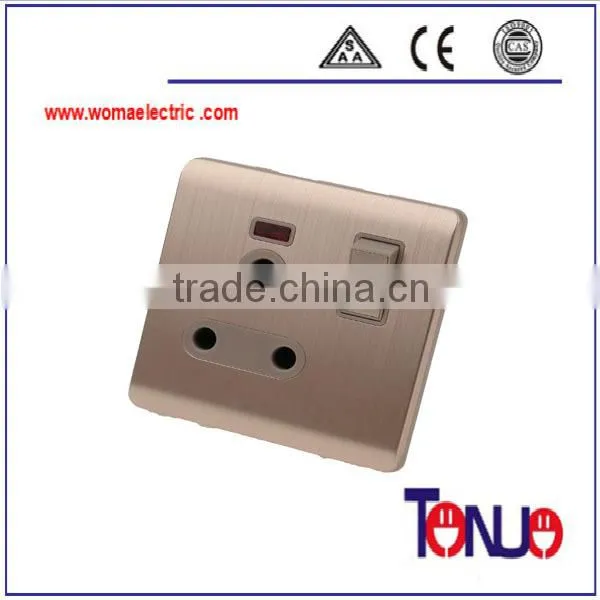 Aluminium Panel 16A Socket